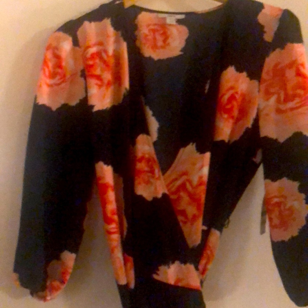 Bar III Floral maxi dress